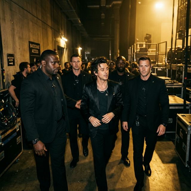 Seguridad de élite en backstage